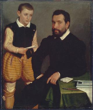 奥尔博格蒂伯爵和儿子