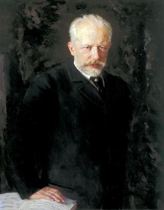 Portrait of Composer Pyotr Tchaikovsky