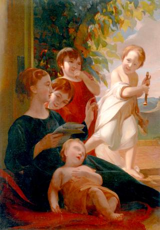 The Sully Children (Jane, Blanche, Ellen Oldmixon, Rosalie Kemble and Alfred)
