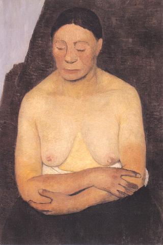 Woman Half-Naked
