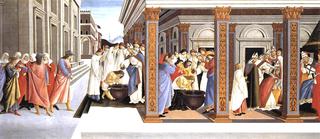 圣泽诺比乌斯的洗礼和他被任命为主教