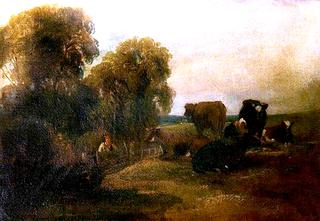 Cattle in a Landscape