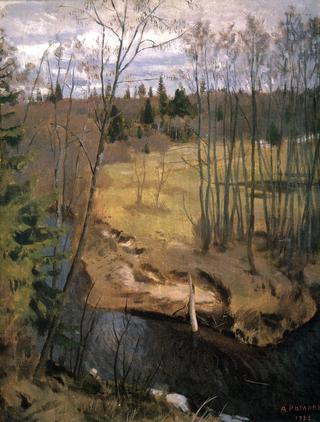 Spring near Moscow