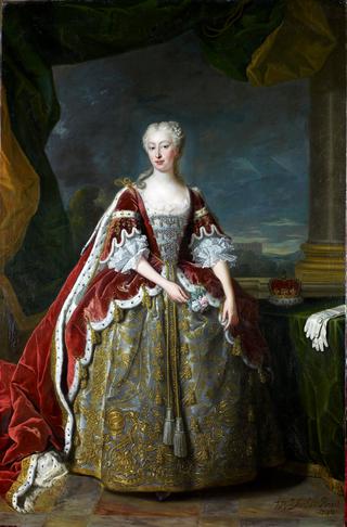 Portrait of Augusta, Princess of Wales