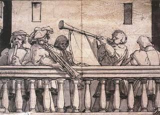 Musicians on a Gallery