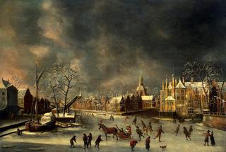 Winter View of Leyden