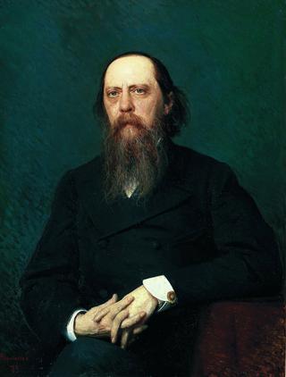 Portrait of Writer Mikhail Saltykov-Schedrin
