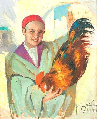 The Little Poultry Seller, Casablanca