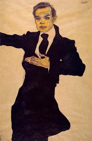 画家马克斯·奥本海默的肖像
