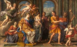 Story of Hercules - Deianeira Sending the Poisoned Robe to Heracles
