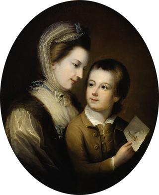 Portrait of Elizabeth Honywood and her Son Philip