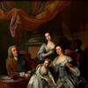 伯灵顿第三伯爵和科克第四伯爵理查德·博伊尔及其妻子和女儿的肖像
