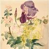 鸢尾花、金莲花和天竺葵，1880 年