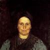 艺术家母亲塔蒂亚娜·雷皮纳的肖像