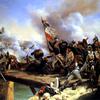 拿破仑·波拿巴率领他的军队越过阿科尔桥