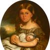 乔治娜·玛丽·路易丝·莫顿女士，抱着娃娃