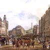 1822年8月，爱丁堡，乔治四世国王进入王子街的队伍