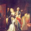 1793年1月20日，在圣殿里，他的家人向路易十六告别