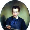 彼得谢雷梅特夫伯爵小时候的画像