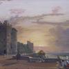 温莎城堡：北露台，日落西望