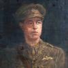 一位年轻的皇家飞行团军官的画像