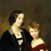 罗达·苏珊·威利斯（1809-1873），埃尔顿夫人和她的女儿玛丽·阿格尼斯·埃