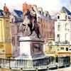 巴黎胜利广场路易十四雕像