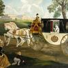 维多利亚女王驾车前往1851年展览会