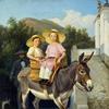 拉耶夫斯基骑着驴的孩子们