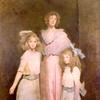 弗洛伦斯·古德伊尔·瓦格纳·丹尼尔斯夫人和孩子们