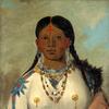 泰斯·塞沃斯·沃奥娜·泰斯，她沐浴着她的膝盖，酋长的妻子