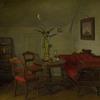 艺术家的客厅“Gavlstuen”在科特明德的父母家