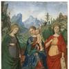 圣母子登基在塞西莉亚和亚历山大的凯瑟琳之间