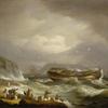 1796年1月26日普利茅斯海峡东印度群岛“达顿”号失事