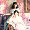 博文夫人和她的女儿皮埃雷特的肖像