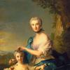 克罗扎特·德·蒂尔斯夫人和她的女儿
