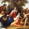 圣伊丽莎白、施洗者圣约翰和天使的神圣家庭