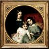 阿尔方斯·雅各布·德马尔特的三个女儿的肖像