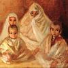 Moroccan Woman and her Children (Marocaine et ses enfants)