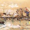 塞纳河与艺术桥