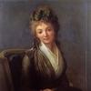 法国革命家卡米尔·德斯穆林的妻子卢西尔·杜普莱西斯的肖像