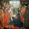 1499年，伊拉斯谟和托马斯·莫尔在格林威治探望亨利七世的孩子