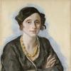 叶卡捷琳娜·卡沃斯·亨特的肖像，这位艺术家的堂兄