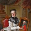不伦瑞克·沃尔芬贝尔的朱莉安娜·玛丽亚的肖像和她的儿子弗雷亲王的肖像