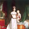 玛丽·路易丝皇后和她的儿子罗马国王