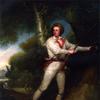 塞缪尔·布洛吉特上尉身穿步枪服的肖像