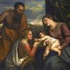 圣母子与圣徒路加和亚历山大的凯瑟琳