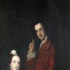 爱德华艾略特，第一勋爵艾略特和他的妻子（细节）