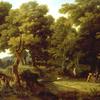 Paysage, offrande au dieu Pan (Wooded Landscape with Pan)