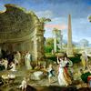古典遗迹与女性沐浴景观